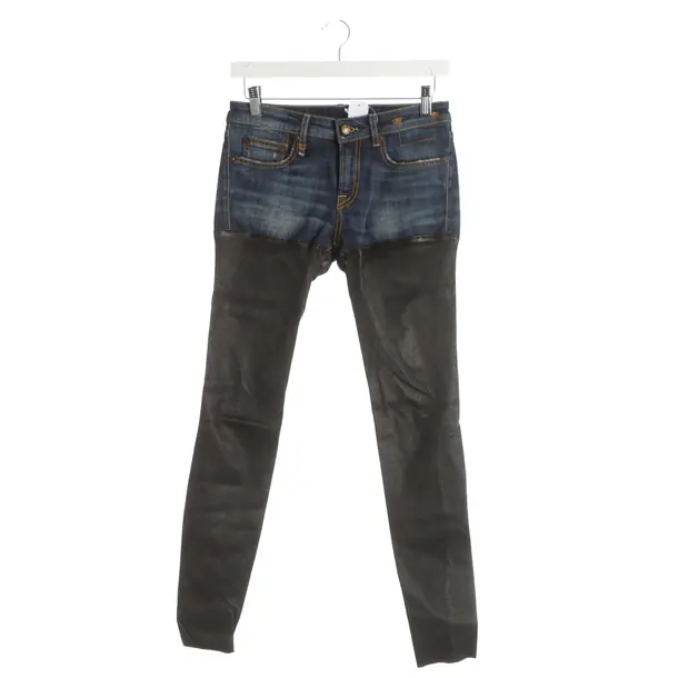 Jeans Skinny, in Schwarz, Leder, R13