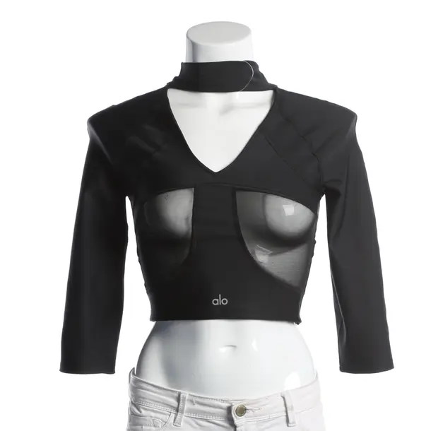 Longsleeve, in Schwarz, Polyester, Alo Yoga