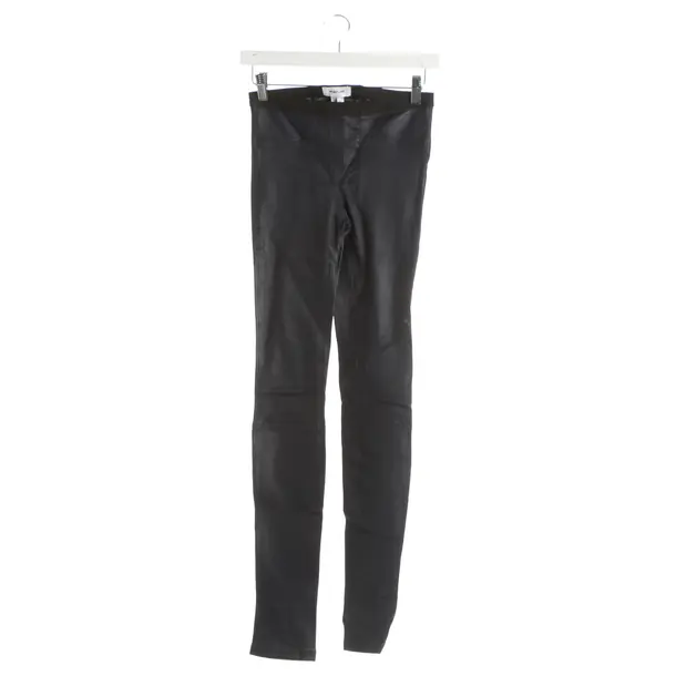 Leggings, in Navy, Leather, Helmut Lang