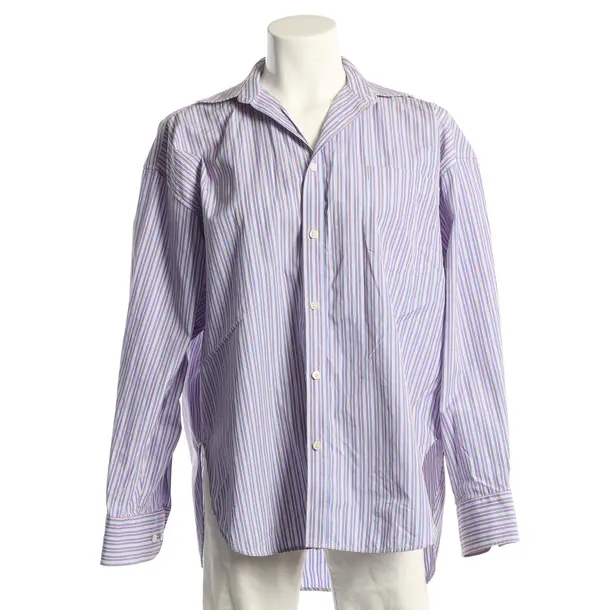 Bluse, in Mehrfarbig, Baumwolle, Balenciaga
