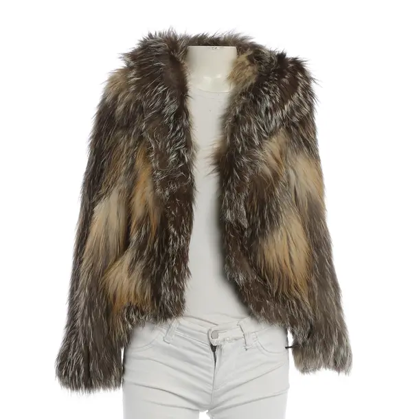 Winter Jacket, in Brown, Fur, Isabel Marant