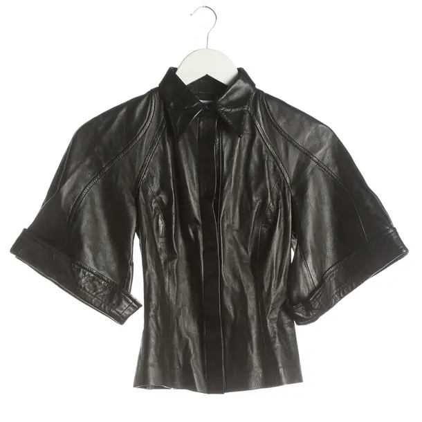 Lederjacke, in Schwarz, Leder, Givenchy