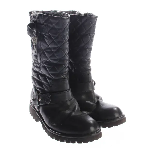 Stiefeletten, in Schwarz, Chanel