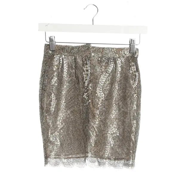 Gonna, in Oro, Metallo (metallico, metallizzato), Chanel