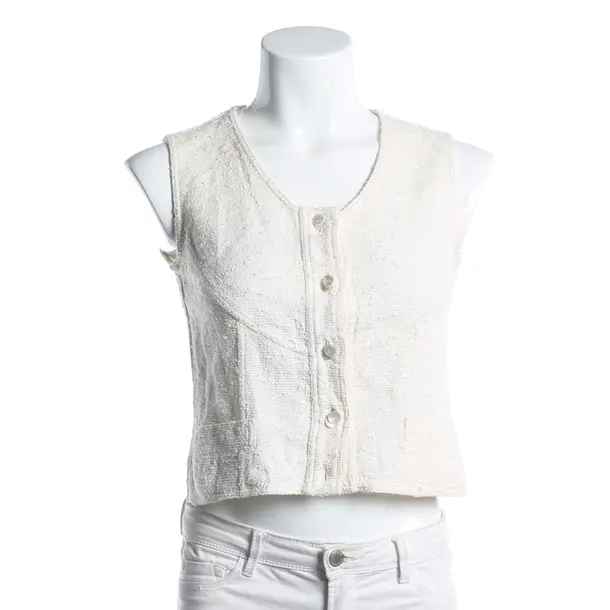 Vest, in Beige, Cotton, Chanel