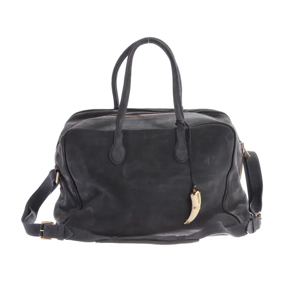 Borsetta, in Grigio, Pelle, Balmain