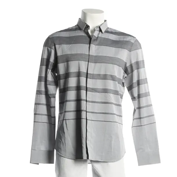 Hemd, in Grau, Baumwolle, Emporio Armani