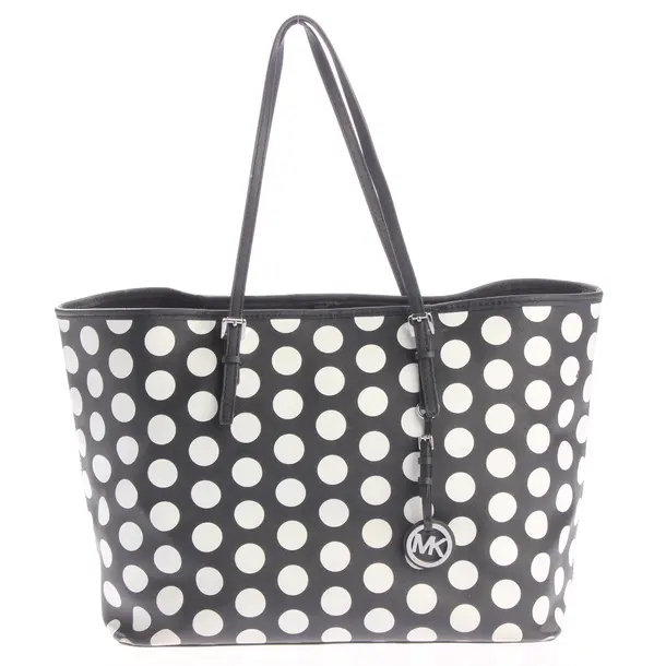 Shopper Bag, in Black, Polyvinyl, Michael Kors