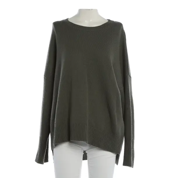 Kaschmirpullover, in Dunkelgrün, Kaschmir, Lisa Yang
