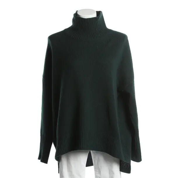 Cashmere Jumper, in Dark Green, Cashmere, Lisa Yang