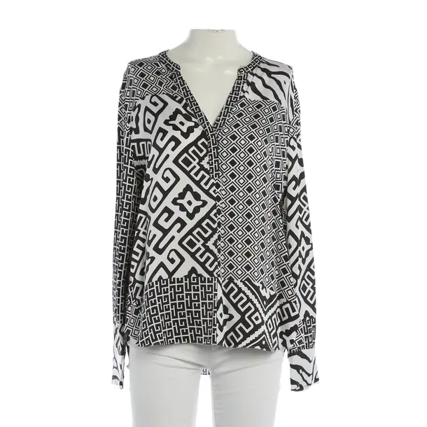 Blouse, in Black, Silk, Herzensangelegenheit
