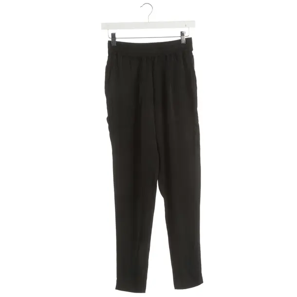 Pantaloni, in Nero, Cupro, Vintage americano
