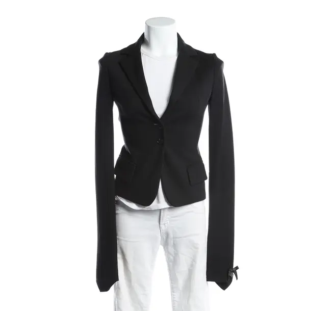 Blazer, in Nero, Viscosa, Patrizia Pepe