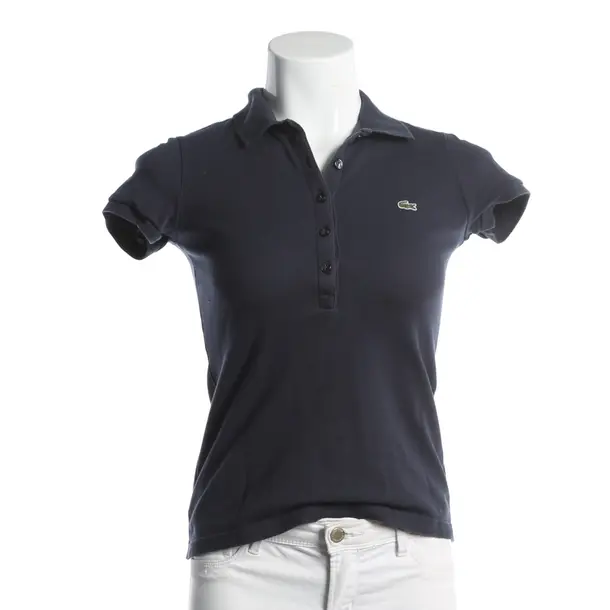 Poloshirt, in Navy, Baumwolle, Lacoste
