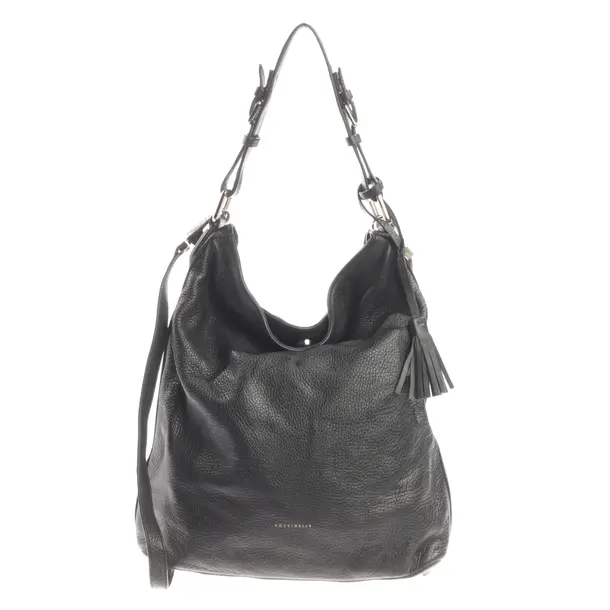 Schultertasche, in Schwarz, Leder, Coccinelle