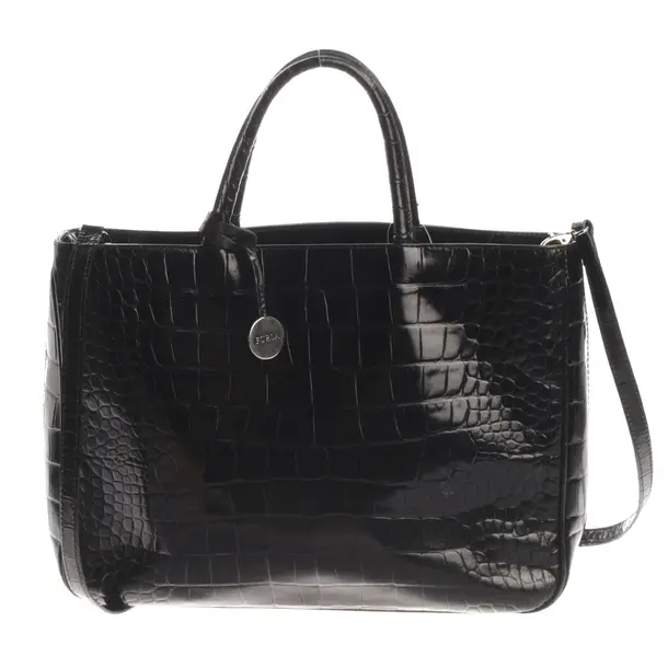 Handtasche, in Schwarz, Leder, Furla