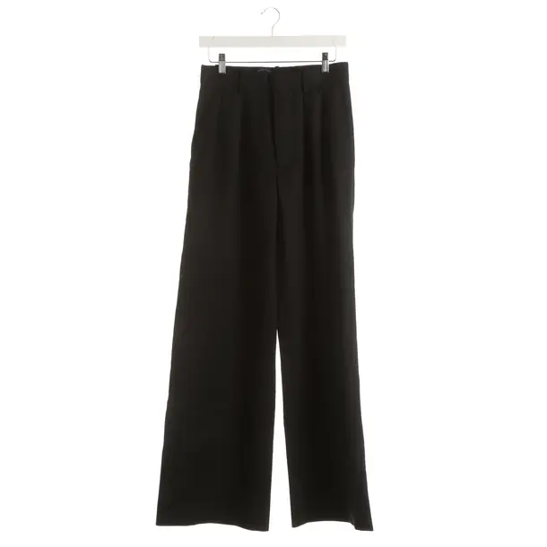 Pants, in Black, Wool, Wardrobe.NYC
