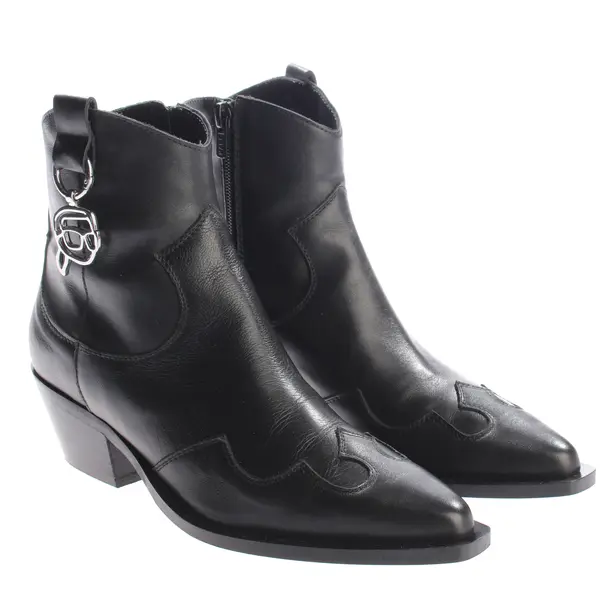 Ankle Boots, in Black, Karl Lagerfeld