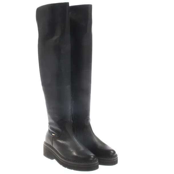 Over-The-Knee Boots, in Black, Nubikk