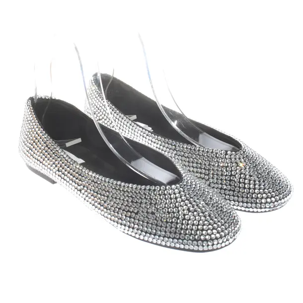 Ballerinas, in Silber, Steve Madden