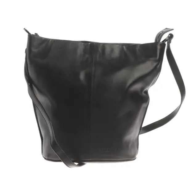 Schultertasche, in Schwarz, Leder, Liebeskind Berlin