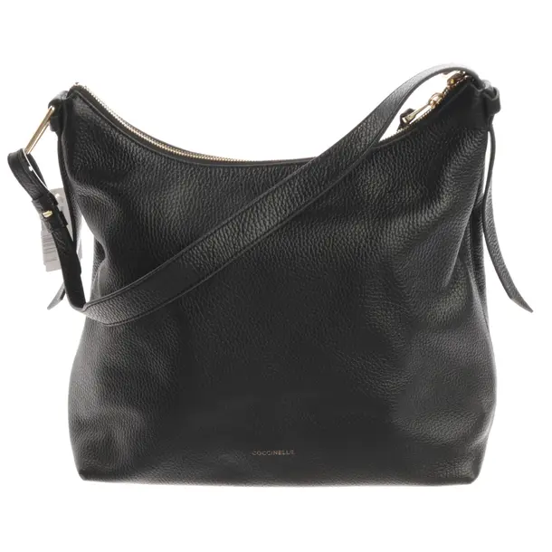Schultertasche, in Schwarz, Leder, Coccinelle