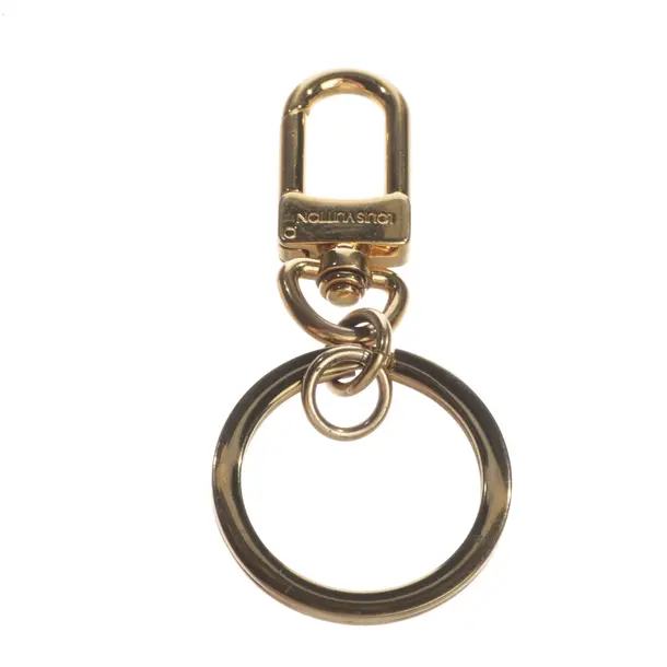 Schlüsselanhänger, in Gold, Metall (metallisch, metallisiert), Louis Vuitton