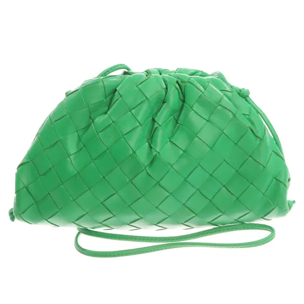Cross Body Bag, in Green, Leather, Bottega Veneta
