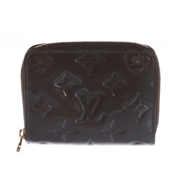Geldbörse, in Grün, Leder, Louis Vuitton