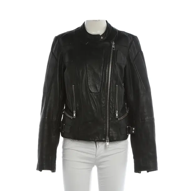 LeatherJacket, in Black, Leather, Closed