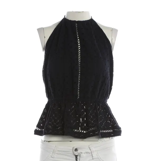 Top, in Navy, Baumwolle, Zimmermann