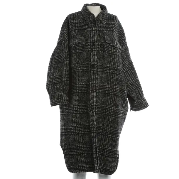 Mid-Season Coat, in Black, Wool, Isabel Marant Étoile