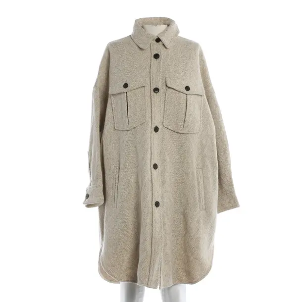 Übergangsjacke, in Beige, Wolle, Isabel Marant Étoile