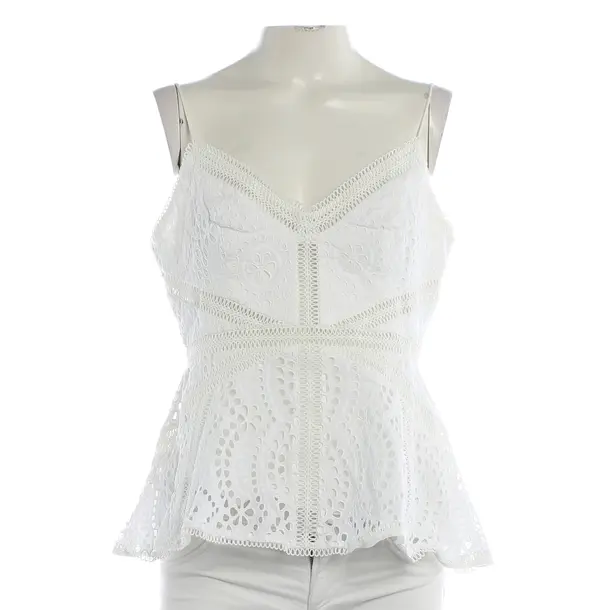 Top, in White, Baumwolle, Zimmermann
