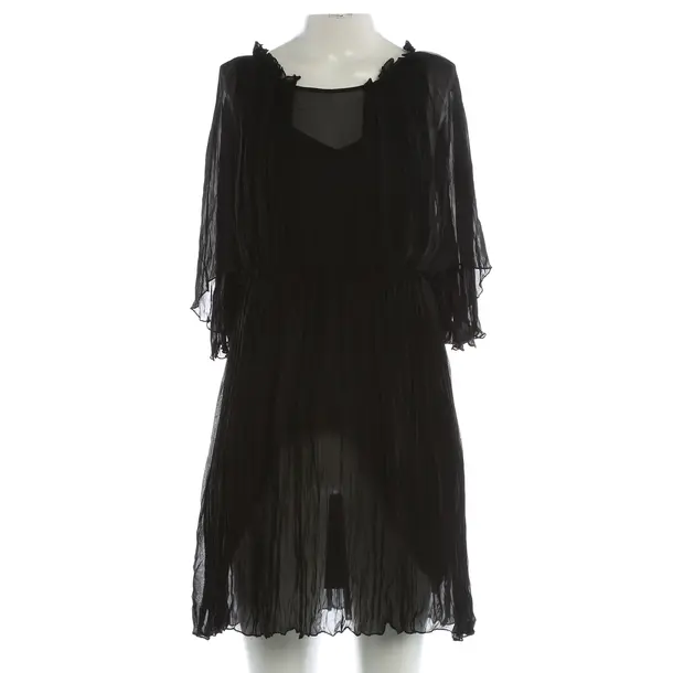 Dress, in Black, Silk, See by Chloé