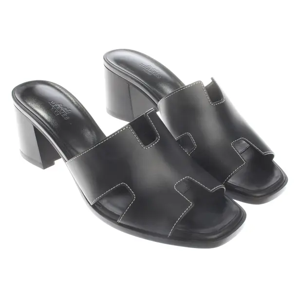 Sandaletten, in Schwarz, Hermès