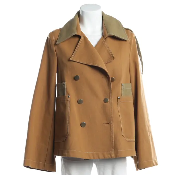 Übergangsjacke, in Hellbraun, Wolle, Dorothee Schumacher