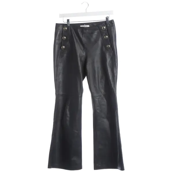 Hose, in Navy, Leder, Dorothee Schumacher