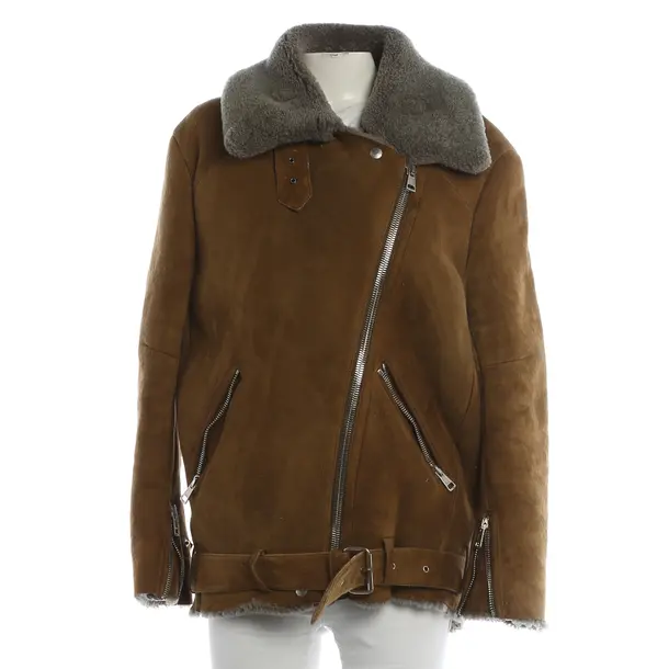 Lederjacke, in Hellbraun, Leder, Acne Studios
