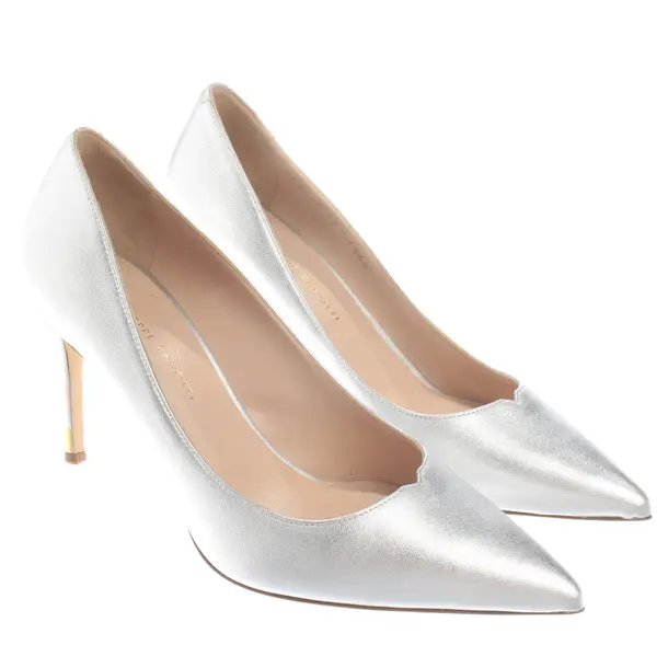 Pumps, in Silver, Giuseppe Zanotti