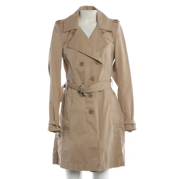 Trench Coat, in Light Brown, Cotton, Drykorn