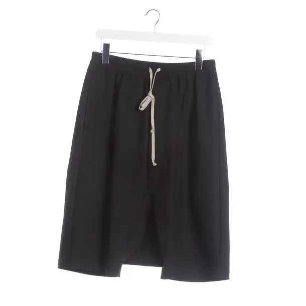 Pantaloncini, in Nero, Poliestere, Rick Owens