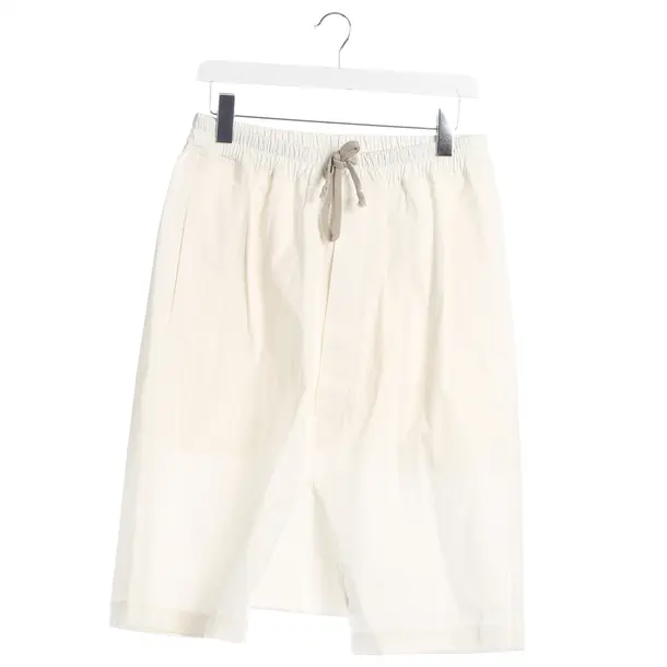 Shorts, in Weiß, Baumwolle, Rick Owens