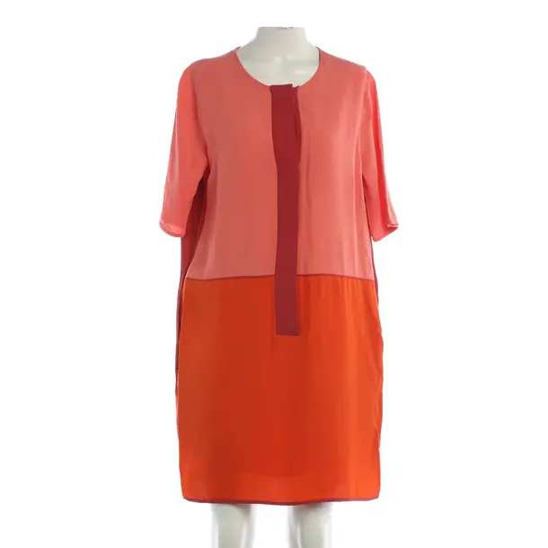 Kleid, in Hellrot, Acetat, Victoria Beckham