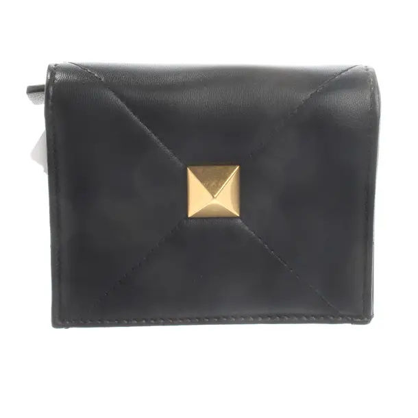 Wallet, in Black, Leather, Valentino
