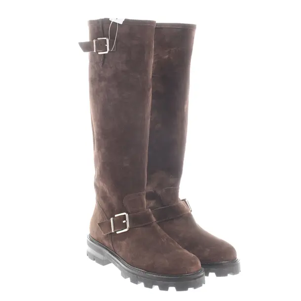 Stiefel, in Braun, Jimmy Choo