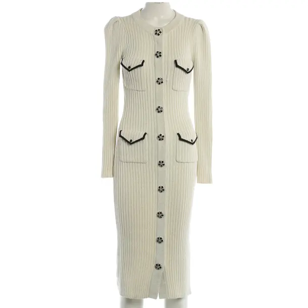 Dress, in Beige, Cotton, self-portrait