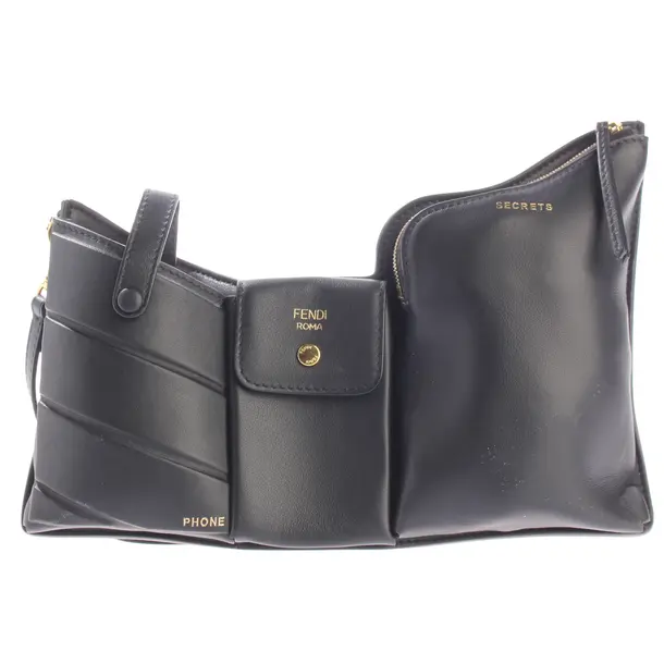 Borsa a cinture a tracolla, in Nero, Pelle, Fendi