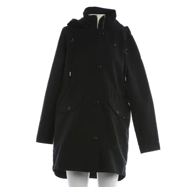 Cappotto mezza stagione, in Nero, Poliestere, Tommy Hilfiger