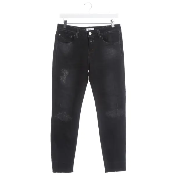 Skinny Jeans, in Black, Cotton, Closed